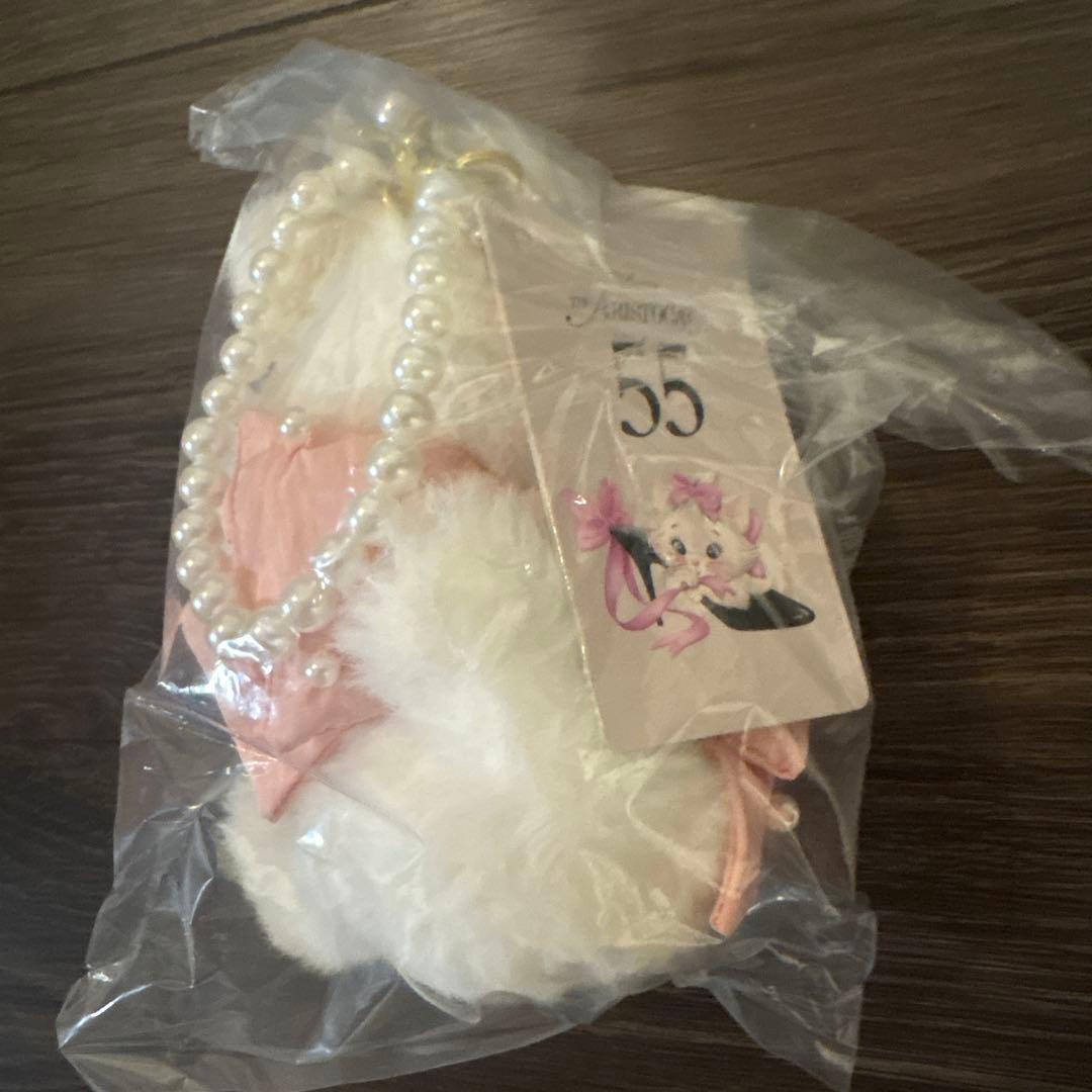 マリー おしゃれキャット ぬいぐるみ　キーホルダー　キーチェーン　55 周年