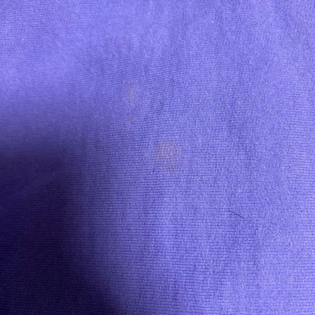 supremeパーカーSロゴ紫