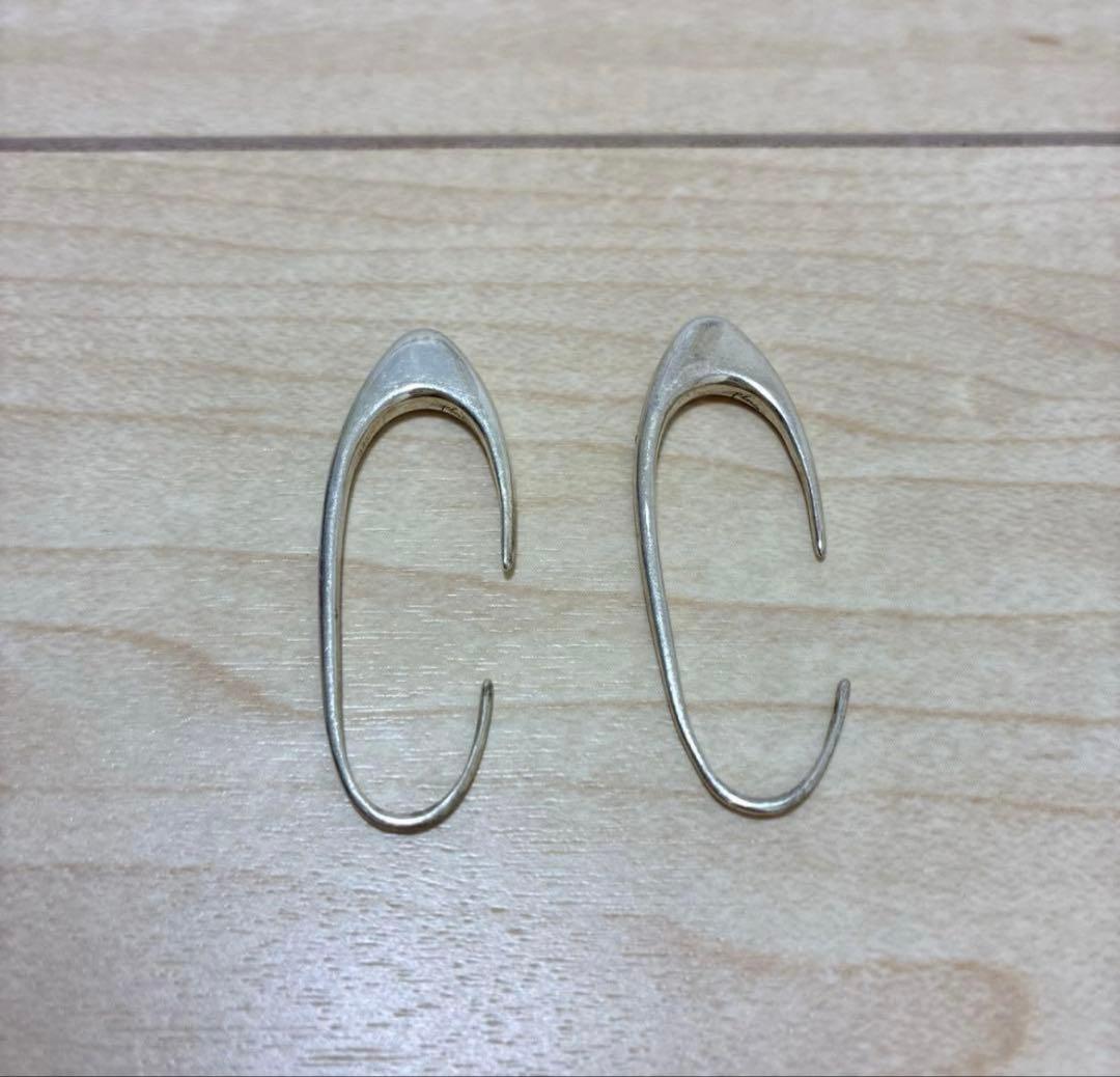 PLUIE プリュイ フックピアス シルバー 925 両耳用