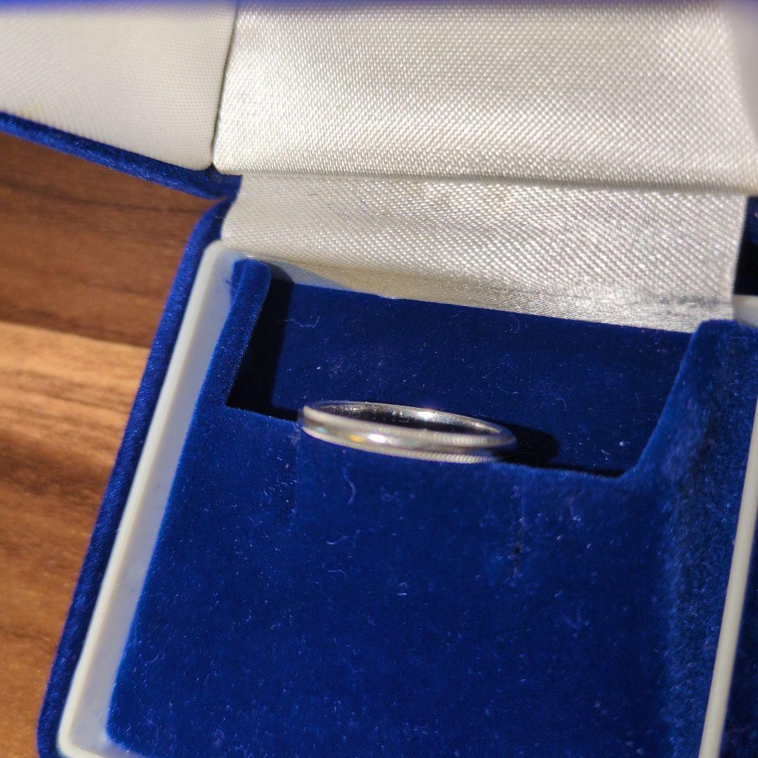 ティファニー　プラチナバンドリング