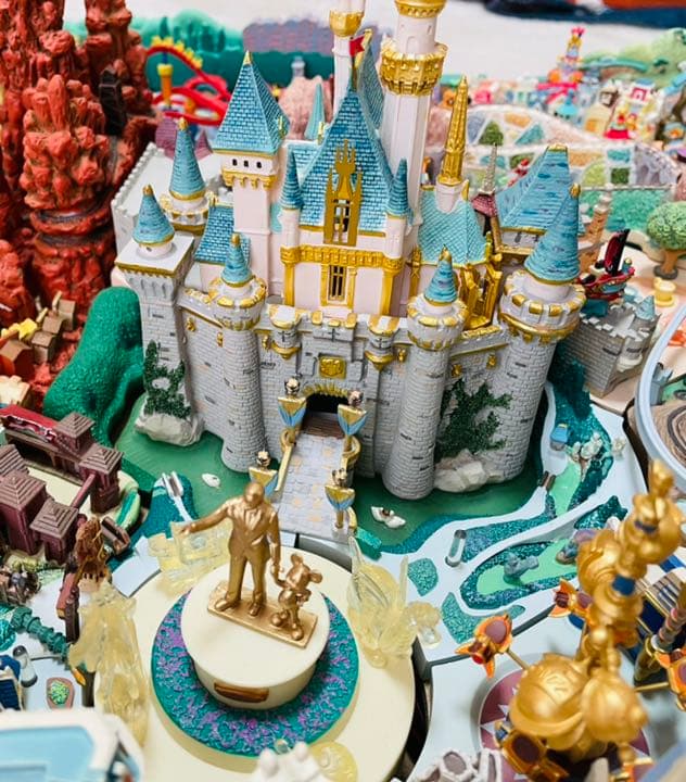 値下げ！ディズニーランド カリフォルニア ジオラマ模型
