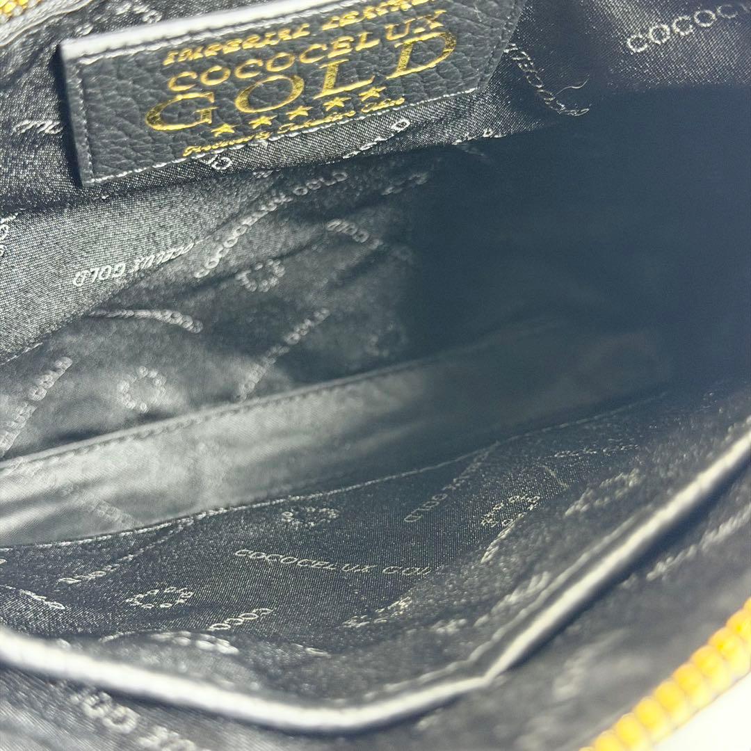【未使用品】2025SS COCOCELUXGOLD ナイロン ショルダーバッグ
