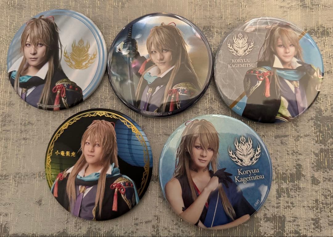 小竜景光 刀ミュ 缶バッジ 5点 - メルカリ