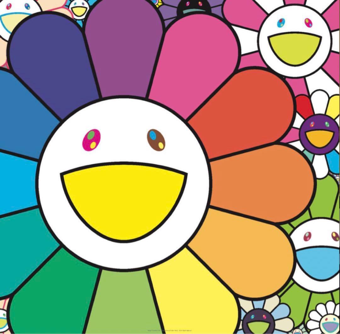 ポップンフラワーズ 村上隆直筆サイン入りエディションプリント - メルカリ