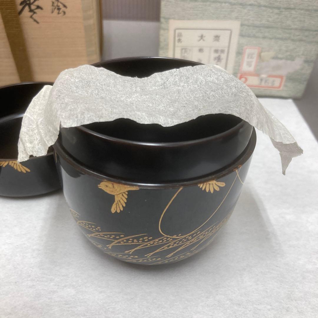茶道具 鳴子蒔絵 大棗 宗悦 S241NAの通販はau PAY マーケット - 輸入