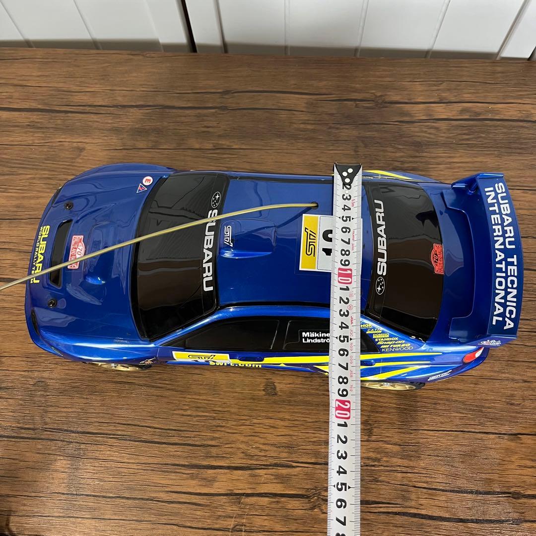 【匿名発送】SUBARU WRX STi ラジコンカー 1/10 動作品