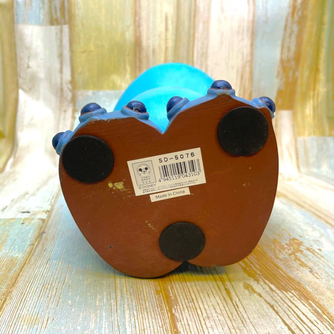 新品★リロ＆スティッチ Lilo & Stitch 傘立て 小物入れ フィギュア