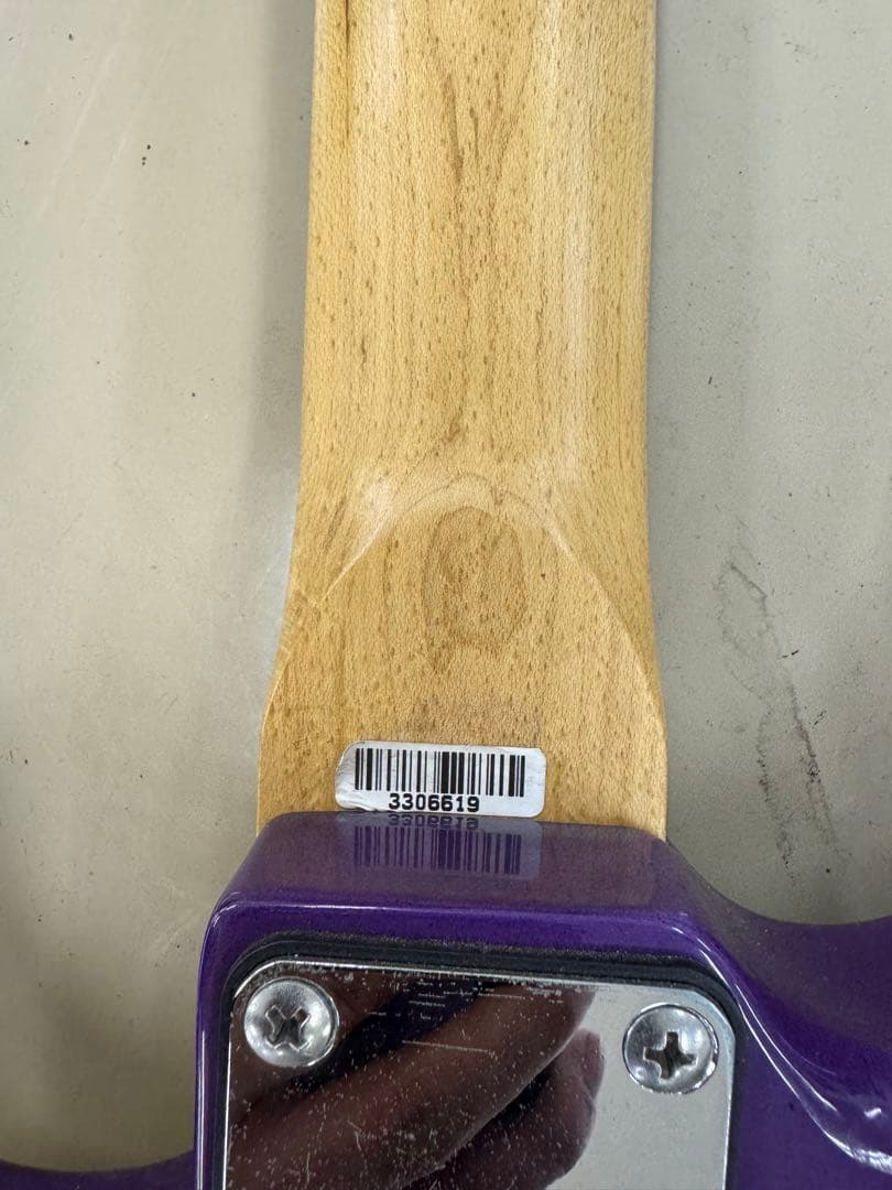 Fender 風stratocaster ストラトキャスター パープル