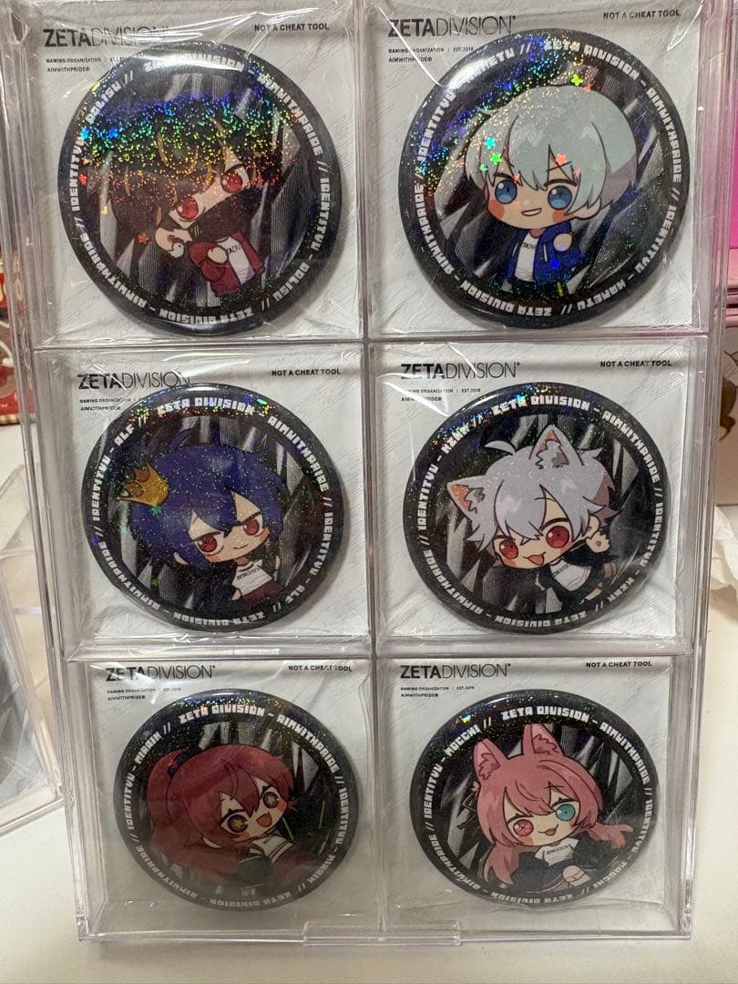 ZETA DIVISION 第五人格 ホログラム缶バッチ ZETA DIVISION 第五人格 ホログラム缶バッチ