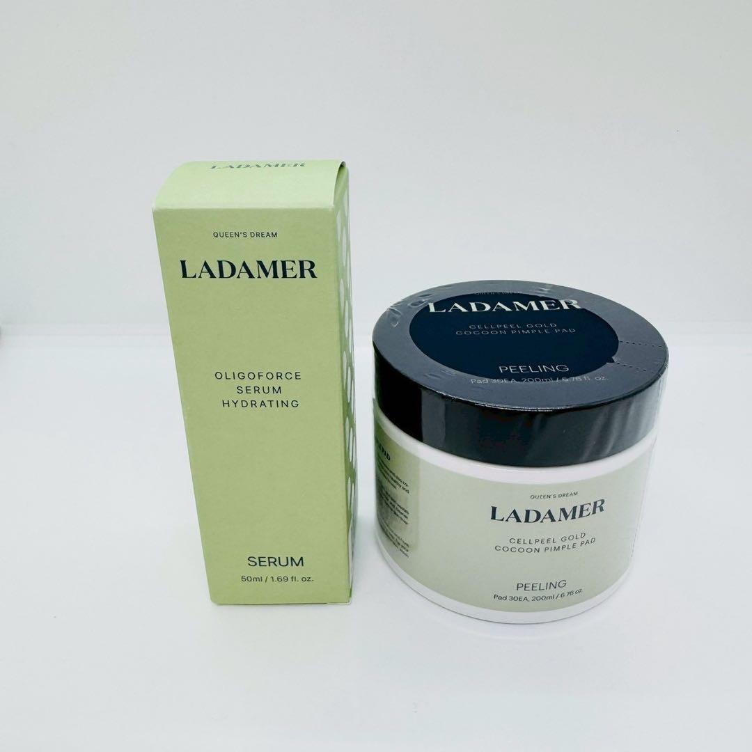 LADAMERラダメール ピーリングパッド＋セラム【２セット】正規品 新品未開封