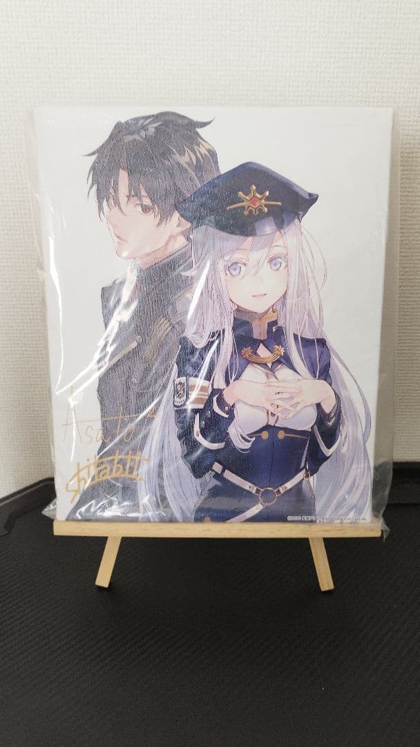 86 エイティシックス 複製サイン入りキャンバスパネル