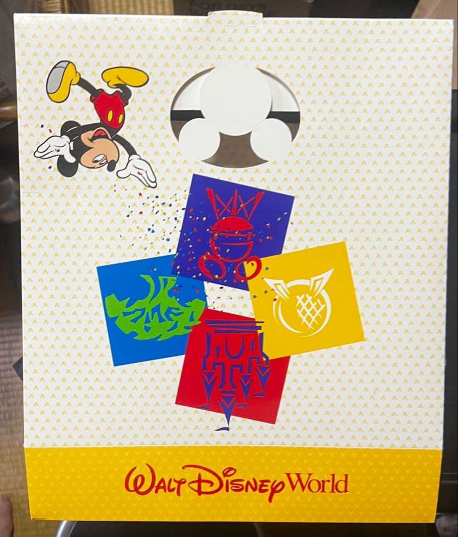 ディズニーワールド　ギフトボックスの箱 ディズニーワールド ギフトボックスの箱