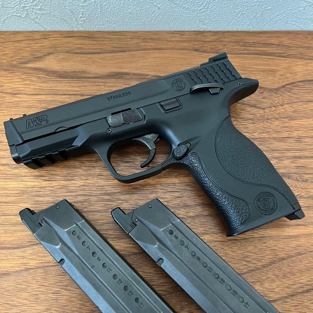 東京マルイ S&W M&P9 ガスガン マガジン2本付き 小カスタム