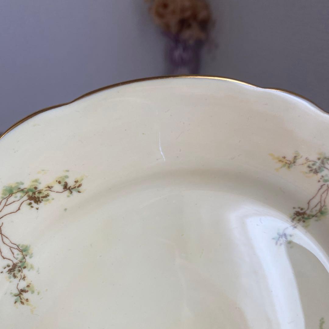 エインズレイ ブルーベル クリームイエロー カルテットカップ ソーサー