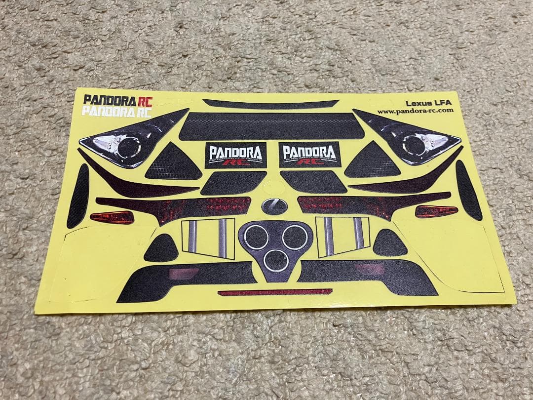 現品のみ・送料込】パンドラ レクサスLFAスペアボディ - メルカリ
