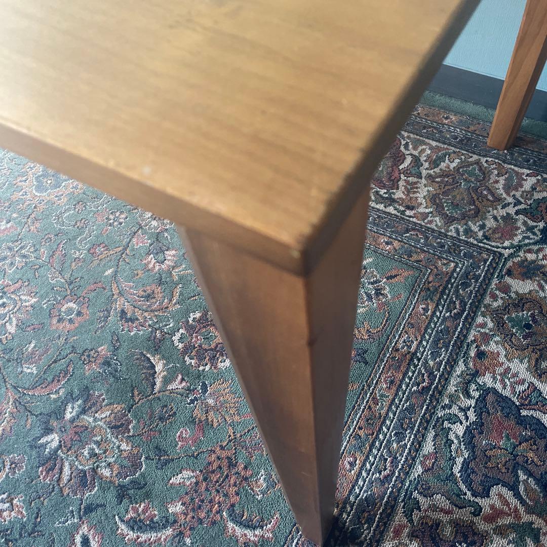 カリモク　天然木　ウォールナット　ダイニングテーブル