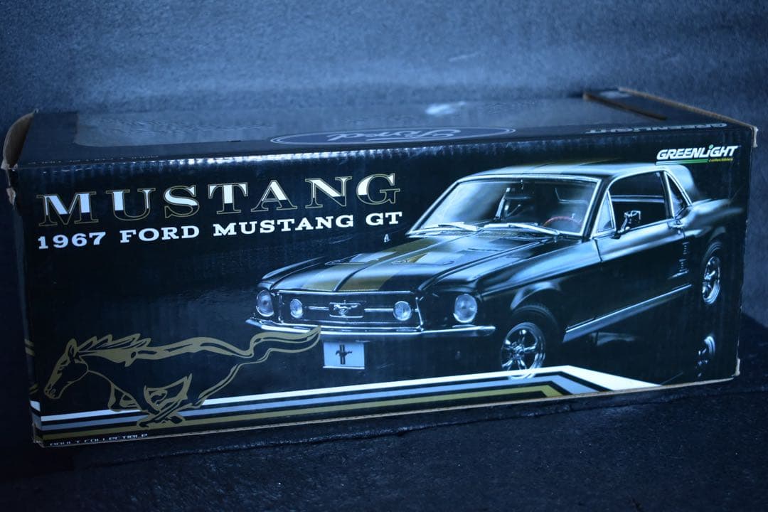 1/18 グリーンライト ‘67 フォード マスタング GT クーペ