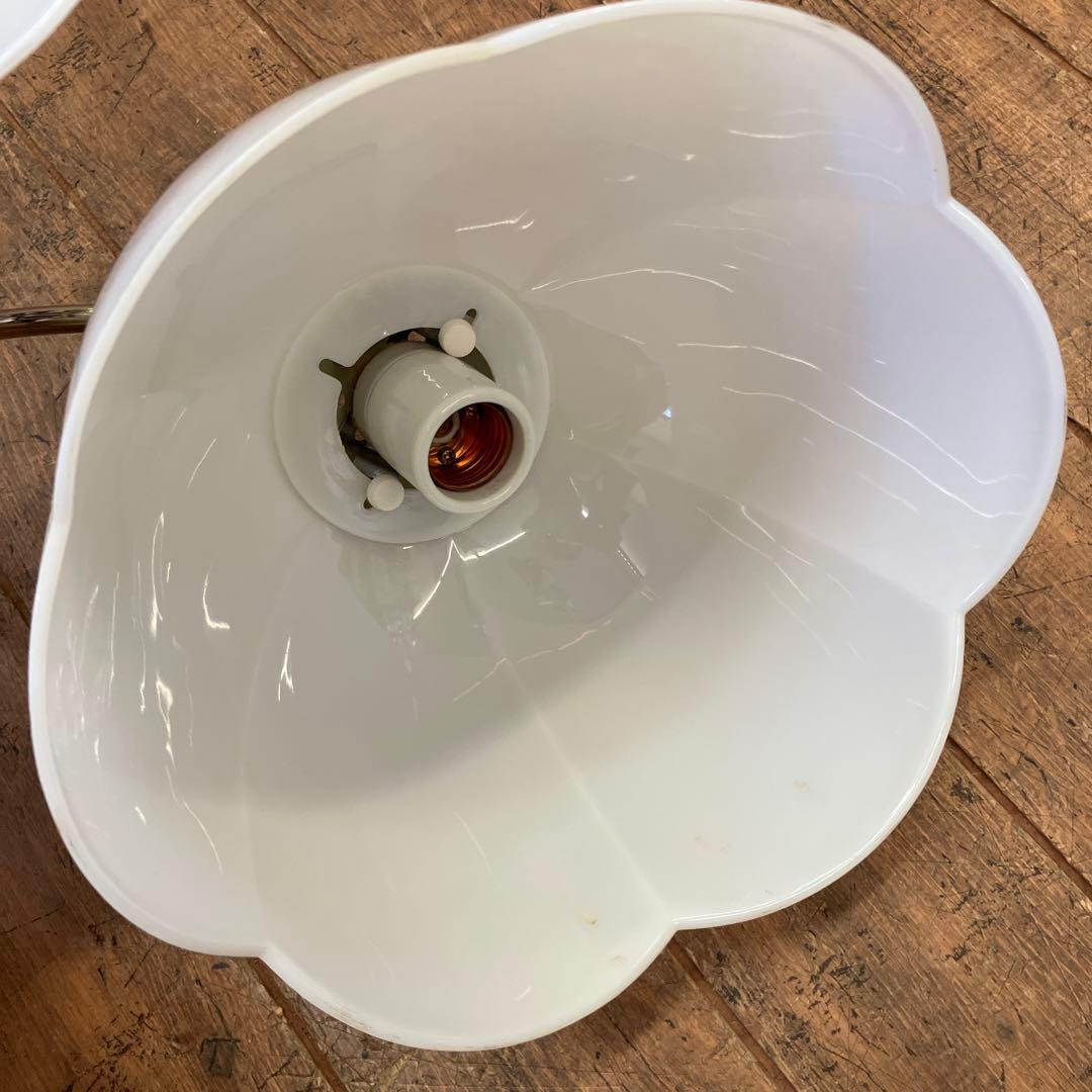 ① 丸善電機 ラッキー 花モチーフ 4灯シャンデリア 白熱灯器具