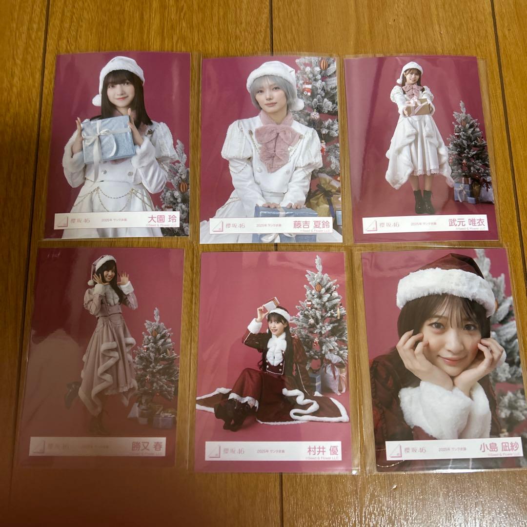 櫻坂46 2025年サンタ衣装生写真 - メルカリ