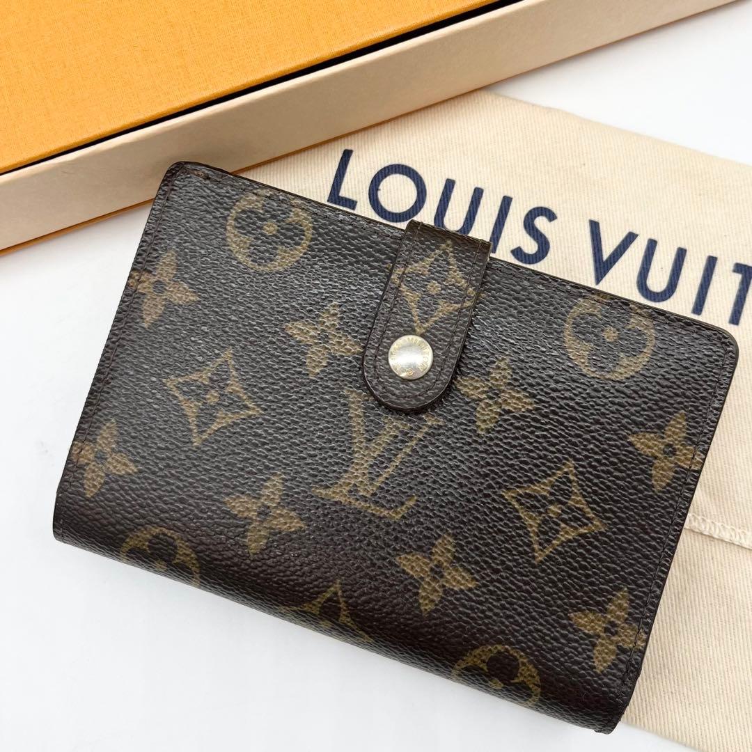 ルイヴィトン【極美品】モノグラムポルトフォイユヴィエノワがま口財布