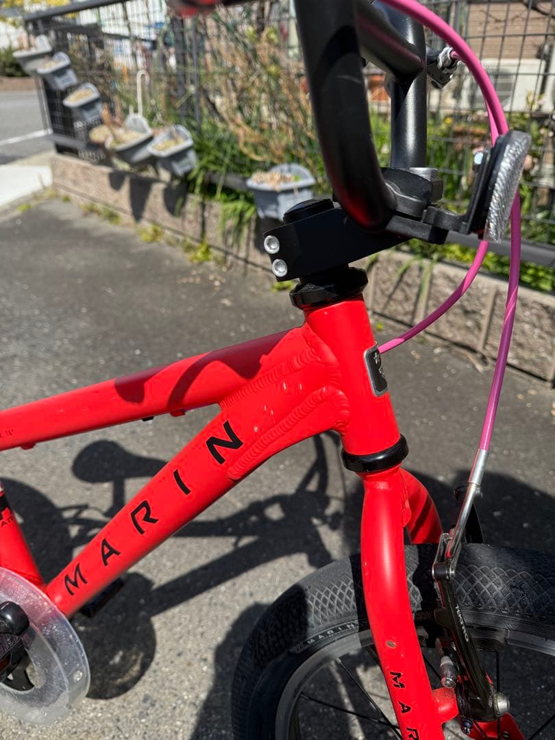 asuka　MARIN DONKY レッド 子供用自転車 18インチ