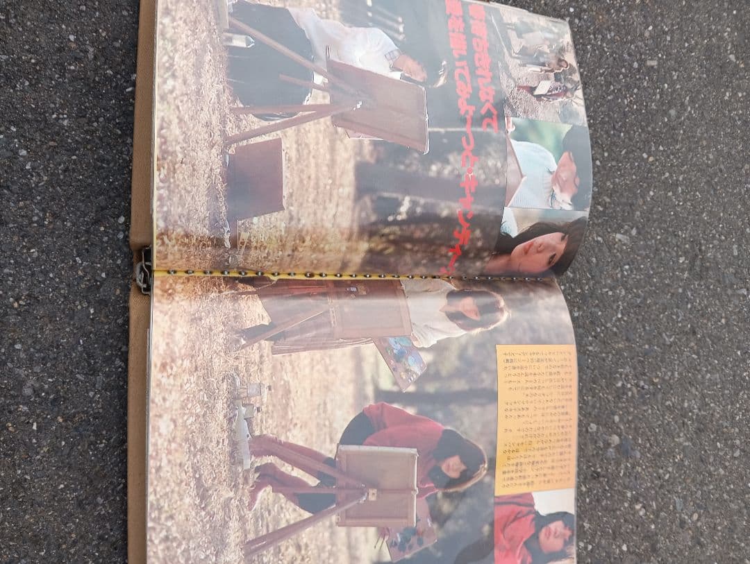 べ*ド様 キャンディーズ　スクラップ　　雑誌の切り取り、切り抜き　半券