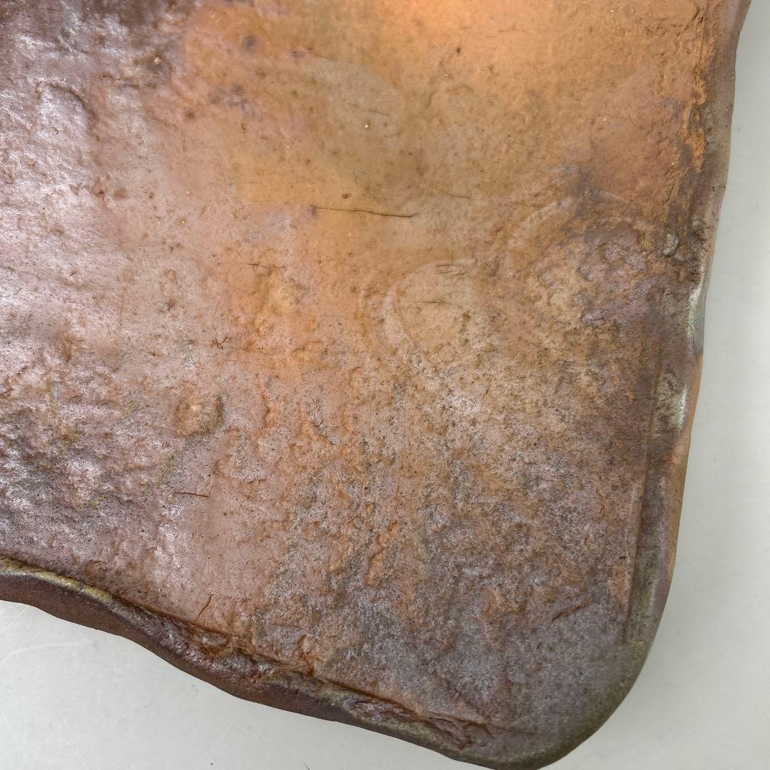 中村 真】陶器 四角皿 木箱付きB006 - メルカリ 【中村 真】陶器 四角皿 木