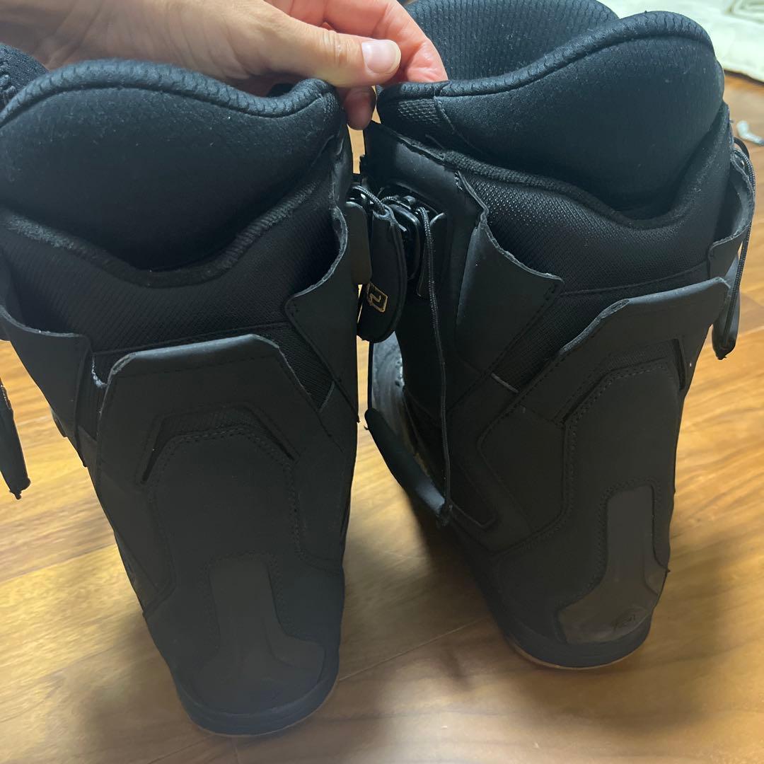 DEELUXE ブラック スノーボードブーツ ダイヤル式 US8.5