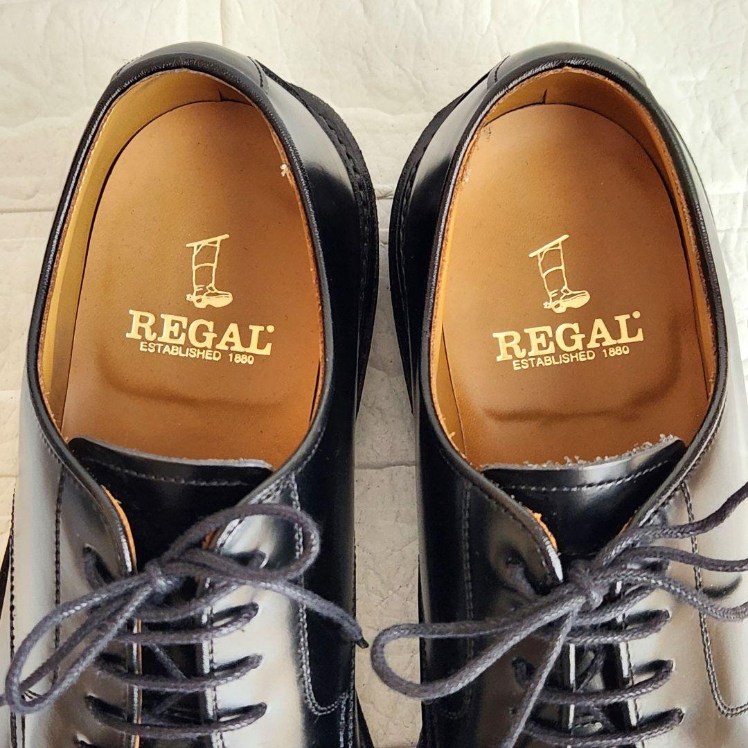 ✨美品✨REGAL リーガルビジネスシューズ Uチップ 黒【26】本革