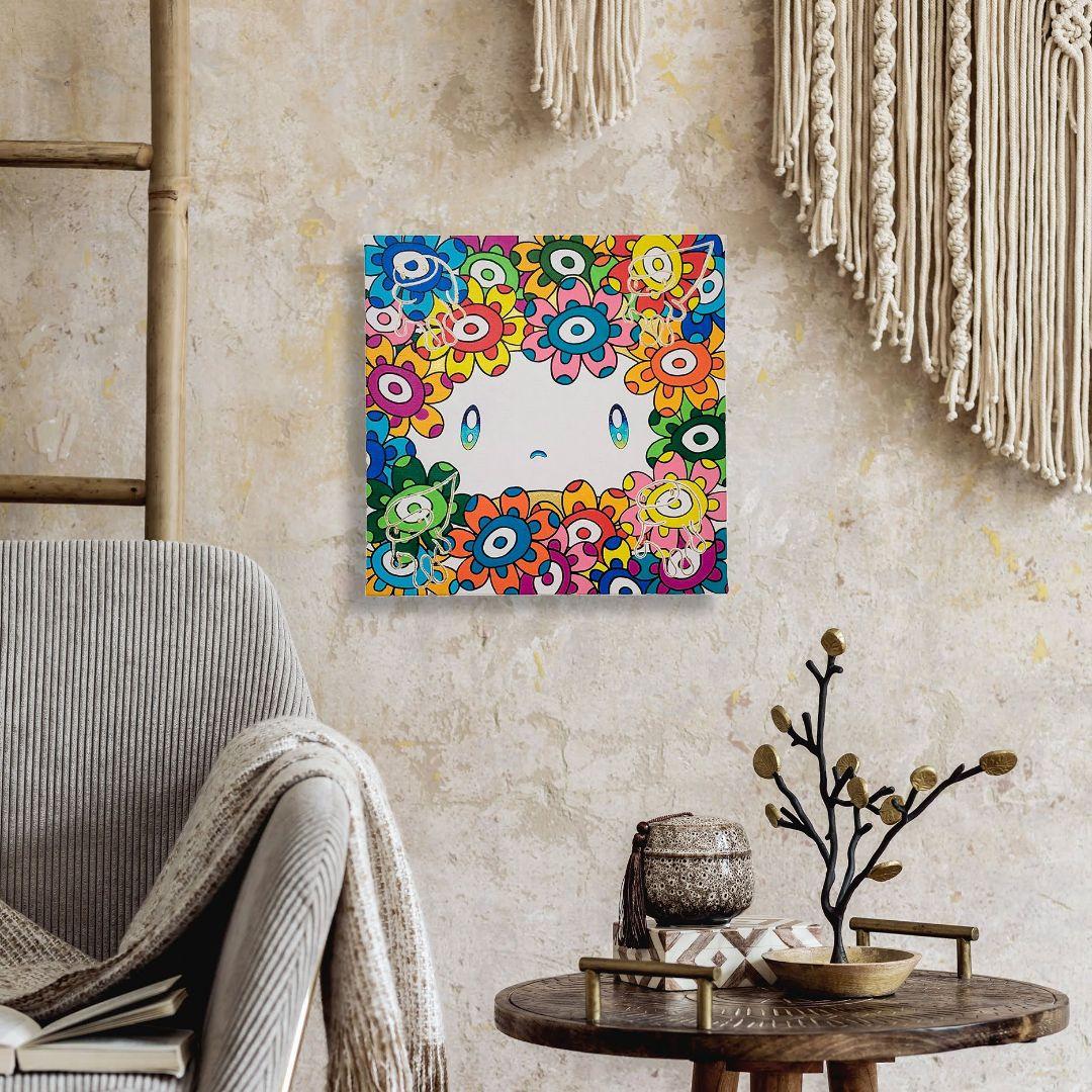 ☆鈴木哲也☆S6(410×410mm)アクリル原画1点物☆送料無料#