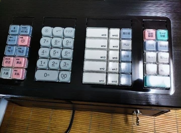 美品シャープレジスター XE-A207 PC連携売上管理設定無料 991109