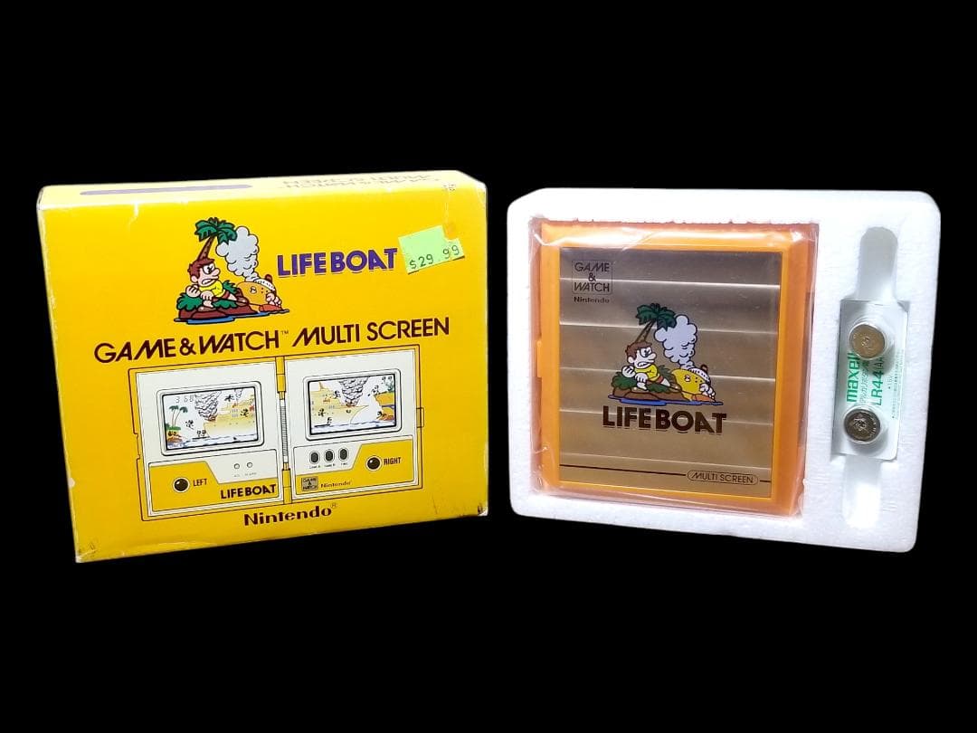 マ*0様 ⭐未使用⭐任天堂 ゲームウォッチ ライフボート TC-58 箱