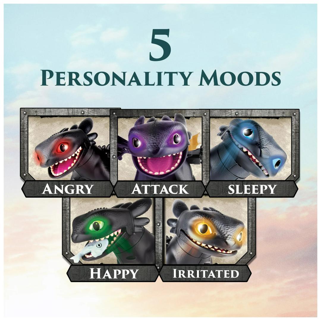 ヒックとドラゴン トーキング フィギュア トゥース ナイトフューリー