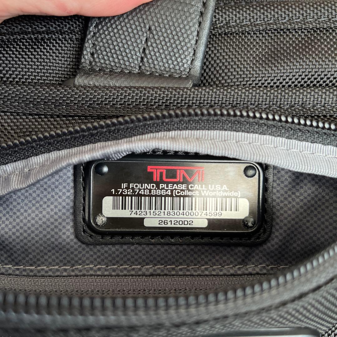 【美品】TUMI(トゥミ)26120D2 ALPHA2 バッグ