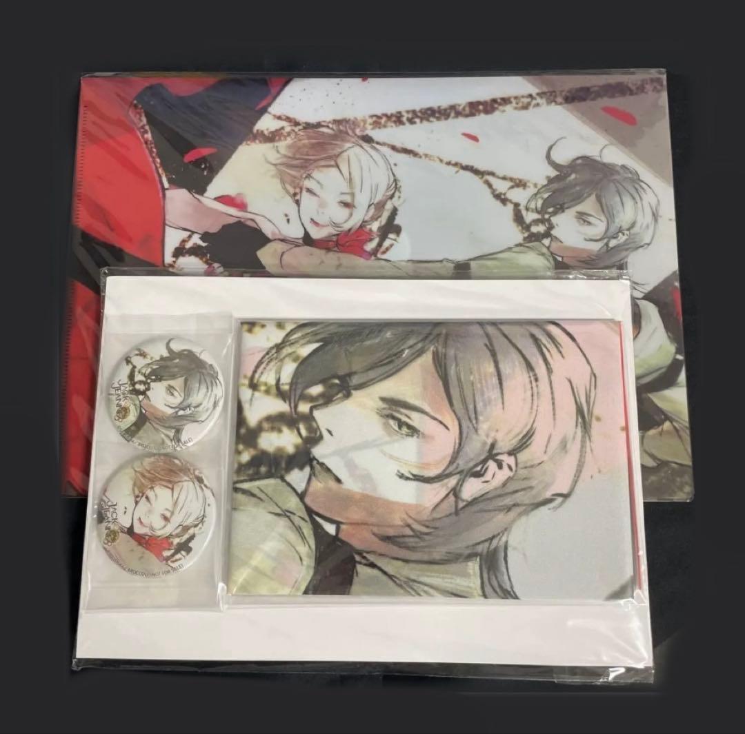 ジャックジャンヌ アニメイト限定セット クリアファイル 缶バッジ 高科