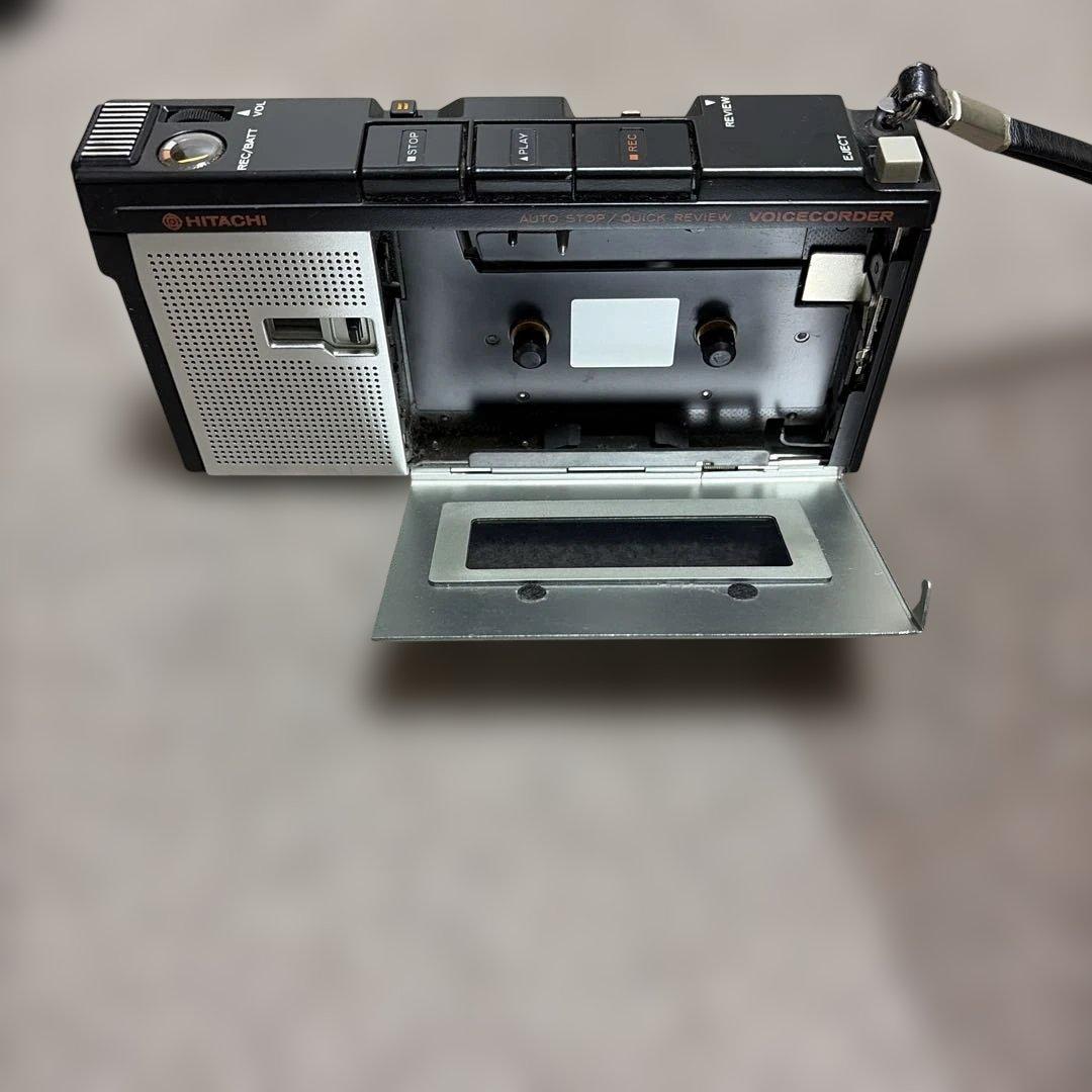 ジャンク HITACHI VOICE RECORDER カセットプレーヤー - メルカリ