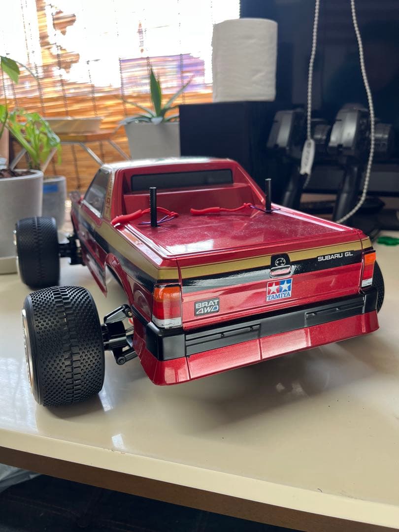 タミヤTT02Bシャーシ 希少SUBARUブラッド