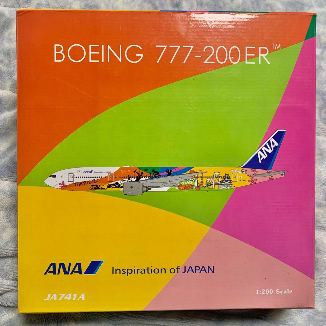 航空機・ヘリコプター ANA HELLO 2020 JET JA741A 1/200 1/200 B777-200ER ANA HELLO 2020 JET JA741A ［EW2772001］ JC