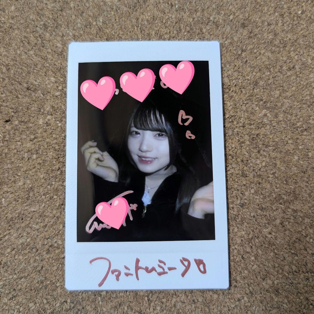 ファントムシータ もな 直筆 サイン チェキ - メルカリ