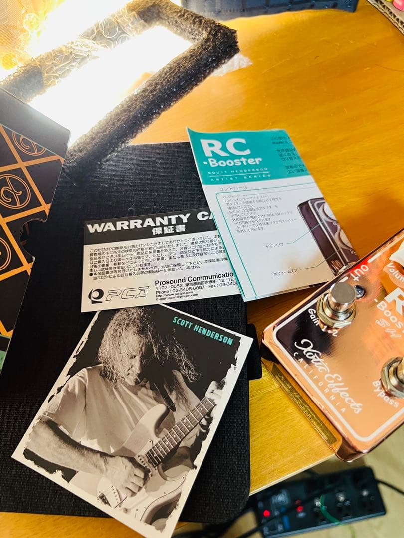 ギター Xotic RC Booster SH Scott Henderson