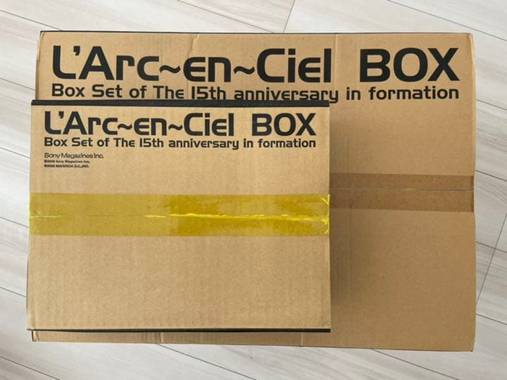 L'Arc〜en〜Ciel 15周年記念ボックス
