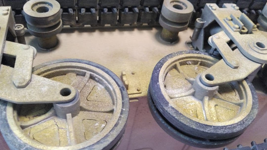 1/6ラジコン戦車　WWⅡ　M5A1　4チャンネルプロポ付