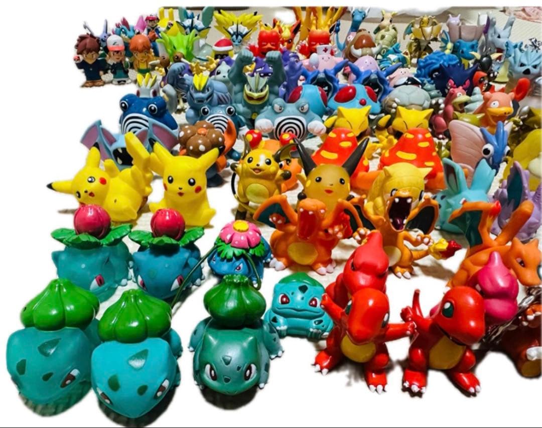 ポケモン】初期 指人形・フィギュア・ソフビ 大量セット！ 絶版・希少