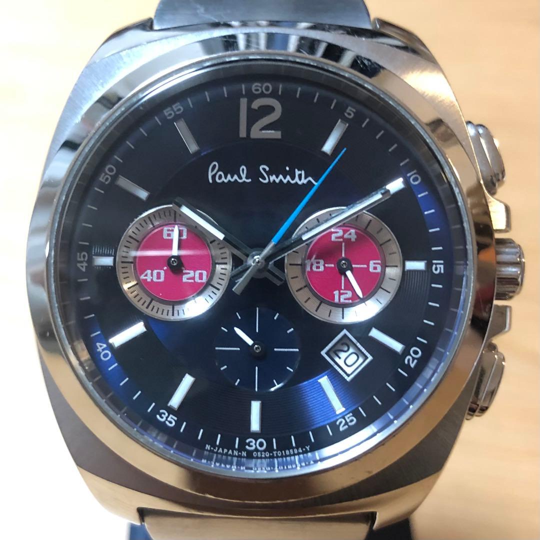 M*a様 ポールスミス Paul Smith クォーツ クロノ ファイナルアイズ