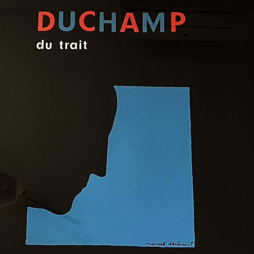 Marcel Duchamp デュシャン シルク ポスター '77 都内直渡可 - メルカリ