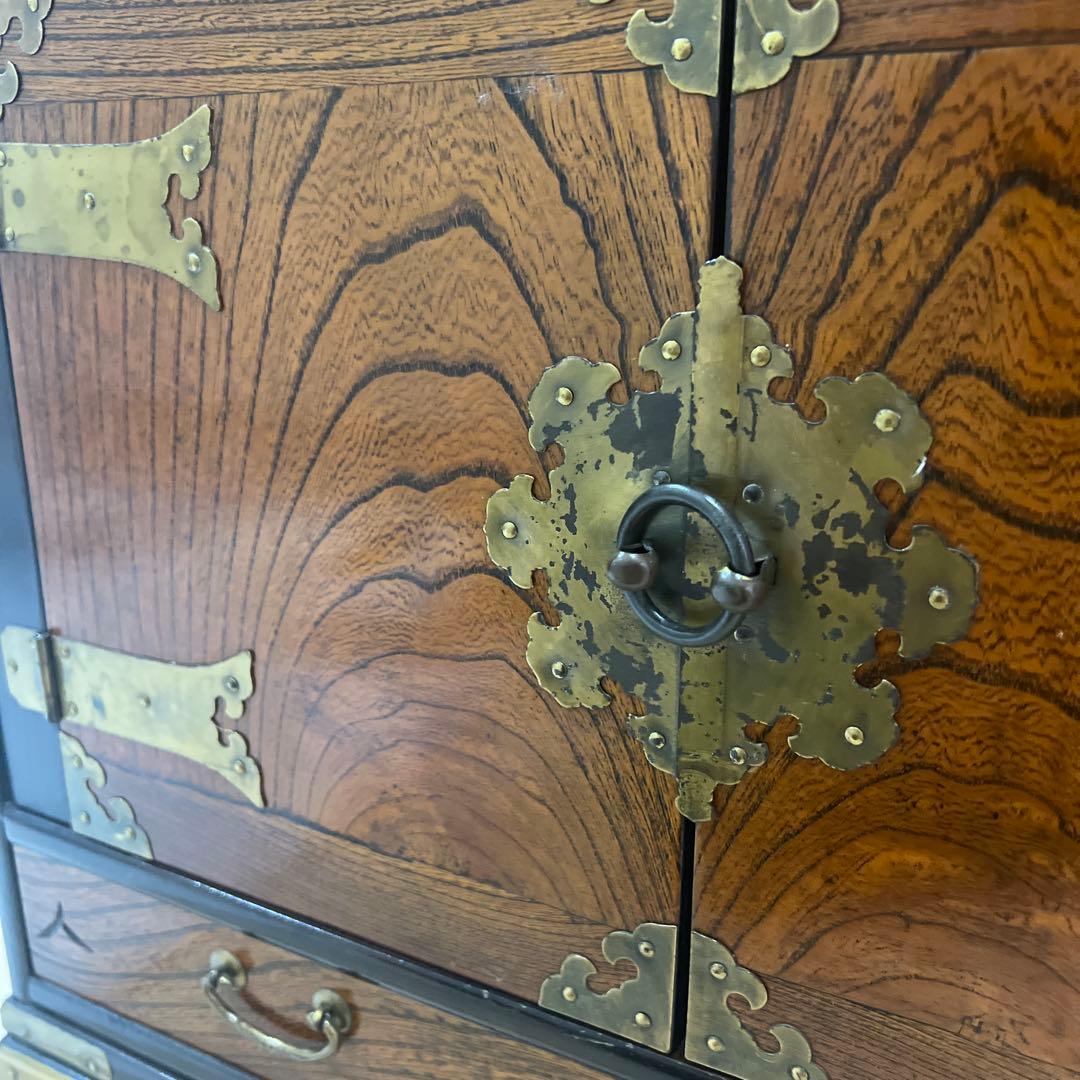 希少】李朝家具 薬箪笥（ヤクジャン）韓国アンティーク タンス