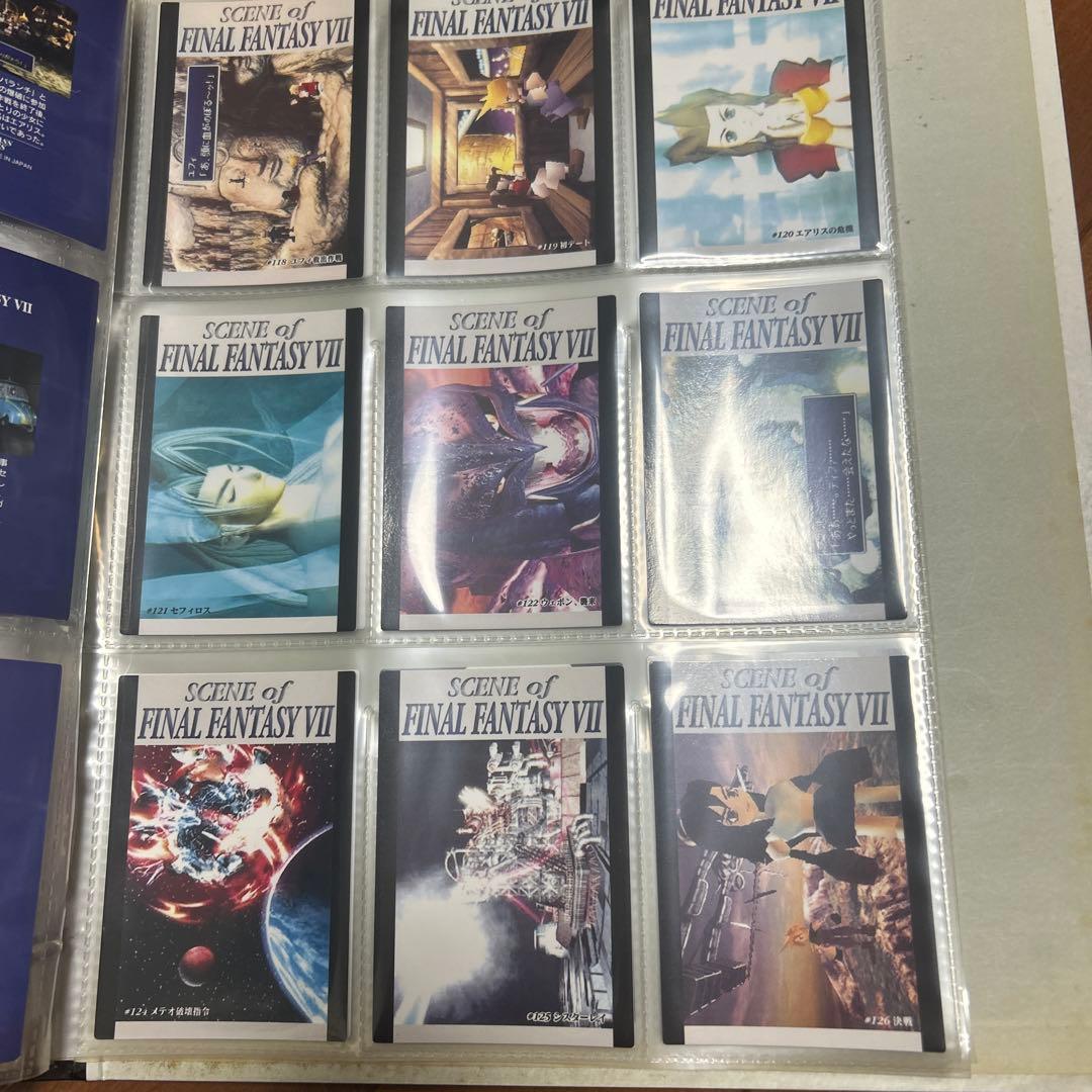 【初版】ファイナルファンタジー7 カードダス 140枚コンプリート　特典付