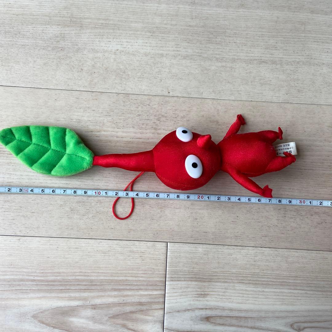 任天堂　赤ピクミン　ぬいぐるみ　平成レトロ　日本オート玩具　当時物　レア　希