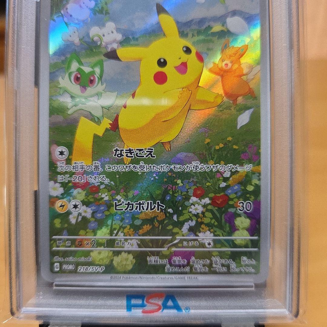 PSA 10 ピカチュウ：ポケカの夏がキタ！プロモカードGetキャンペーン!