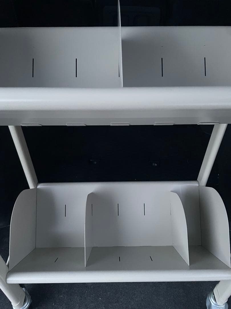 LION ライオン業務用 仕分けラック キャスター付 スチール棚 書類整理 2